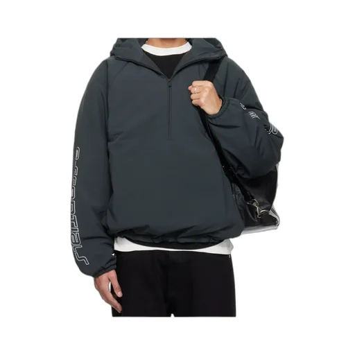 Hooded Half-Zip Jacket