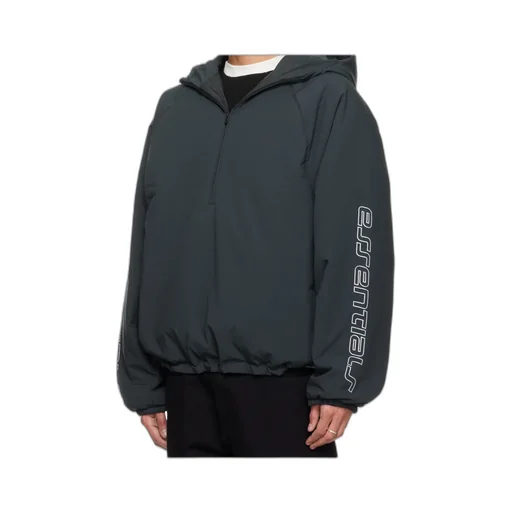 Hooded Half-Zip Jacket