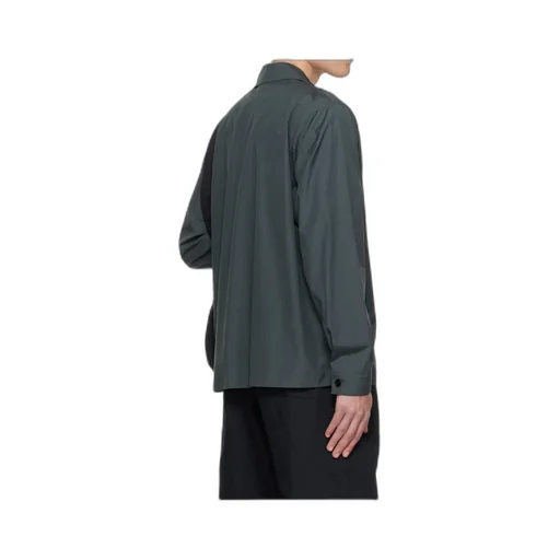 Zippered Collar Shirt