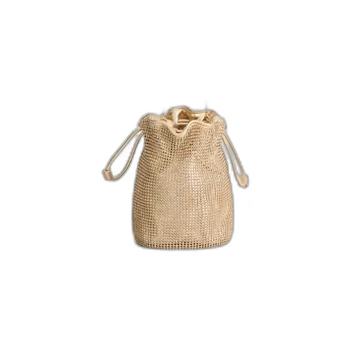 Anya Hindmarch Embellished Drawstring Bucket Bag
