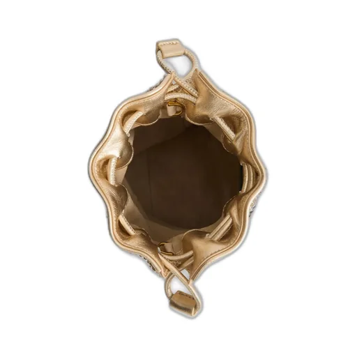 Anya Hindmarch Embellished Drawstring Bucket Bag