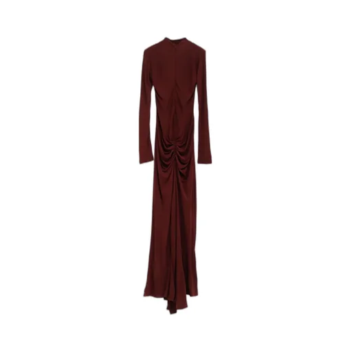 Alaa Draped Soft Jersey Dress