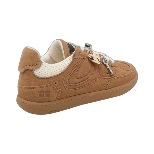 Ganni Logo Embellished Sneakers