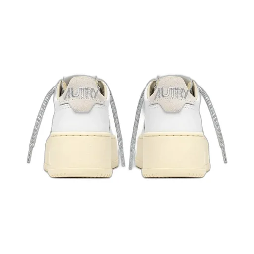 Autry Medalist Platform Lace-Up Sneakers