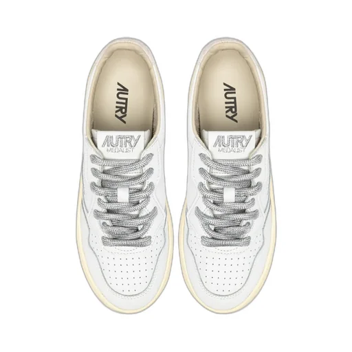 Autry Medalist Platform Lace-Up Sneakers