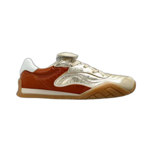 Fendi Wave Pulse Lace-Up Sneakers