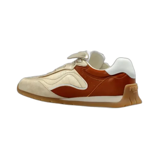 Fendi Wave Pulse Lace-Up Sneakers