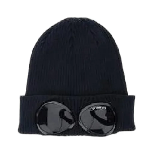 C.P. Company Goggle Detail Knitted Beanie