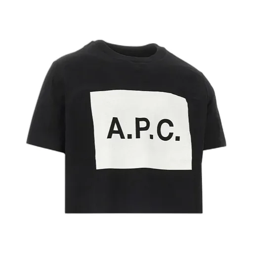 A.P.C. Logo-Detail Crewneck T-Shirt