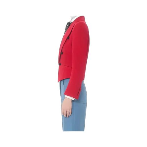 Valentino Single-Breasted Long-Sleeved Jacket