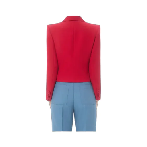 Valentino Single-Breasted Long-Sleeved Jacket