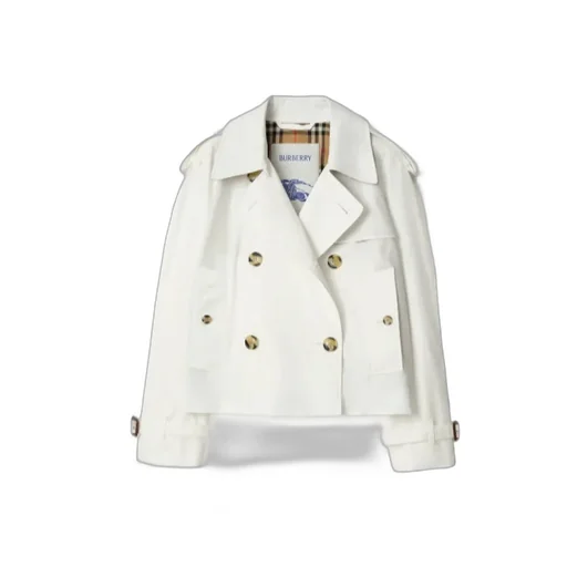 Double-Breasted Trench Jacket