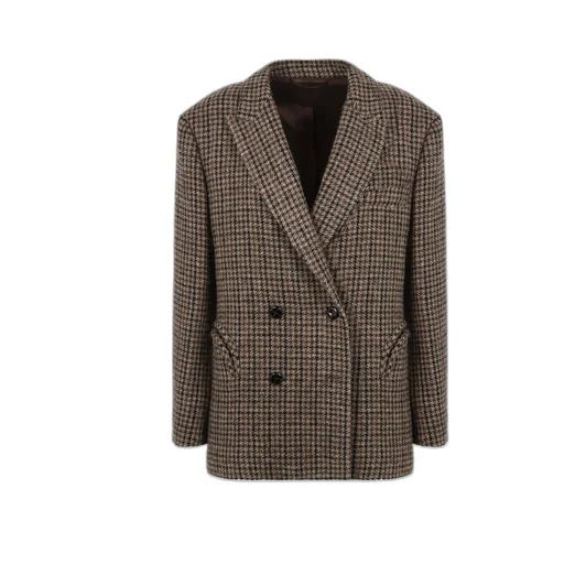 Blazé Milano Houndstooth Double-Breasted Jacket