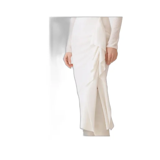 Pleated Midi Skirt