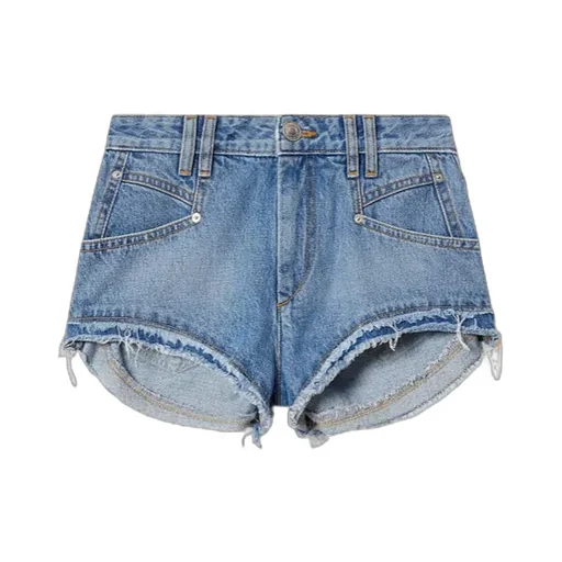 Isabel Marant Eneidala Denim Shorts