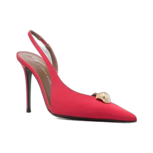 Embellished Slingback Pumps
