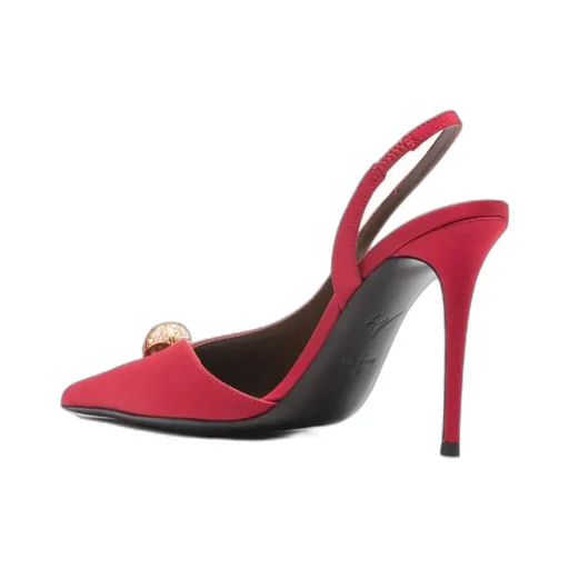 Embellished Slingback Pumps