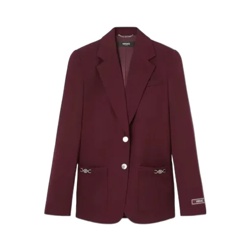 Versace Single-Breasted Tailored Blazer