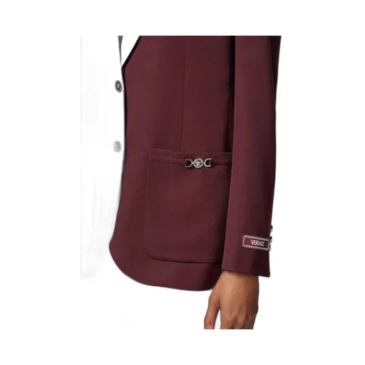 Versace Single-Breasted Tailored Blazer