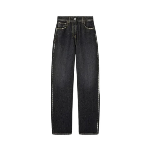 Versace Studded Washed Jeans