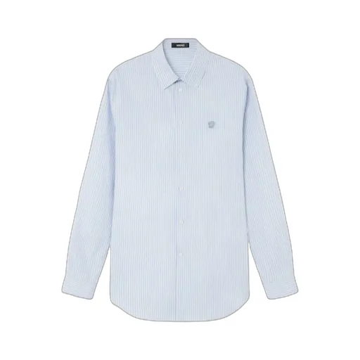 Versace Striped Poplin Slim Shirt