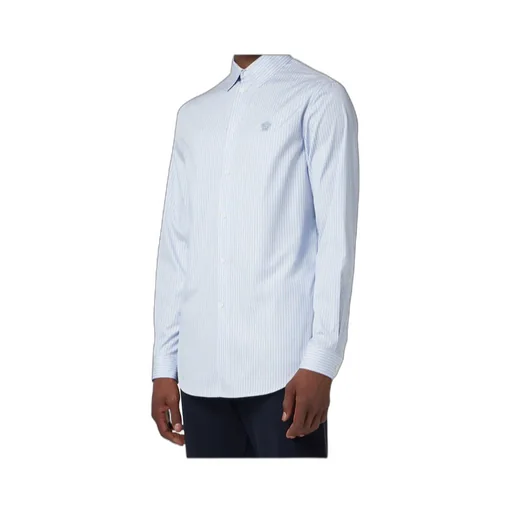 Versace Striped Poplin Slim Shirt