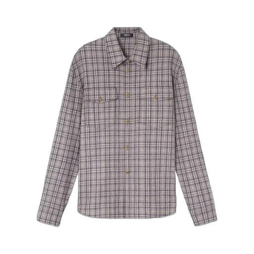Versace Checked Flannel Shirt