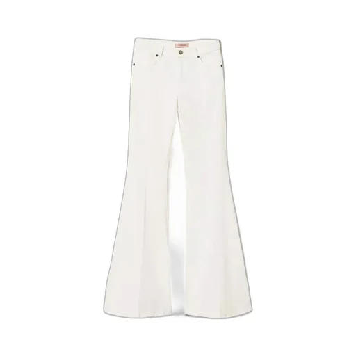 Twinset Mid-Rise Flared Jeans