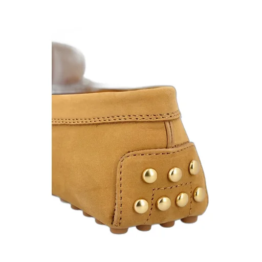 Tod's Logo Detailed Slip-On Flat Shoes