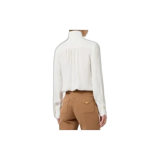 Elisabetta Franchi V-Neck Regular Fit Blouse