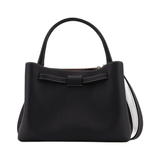 Tod's T-Plaque Belt Detail Tote Bag