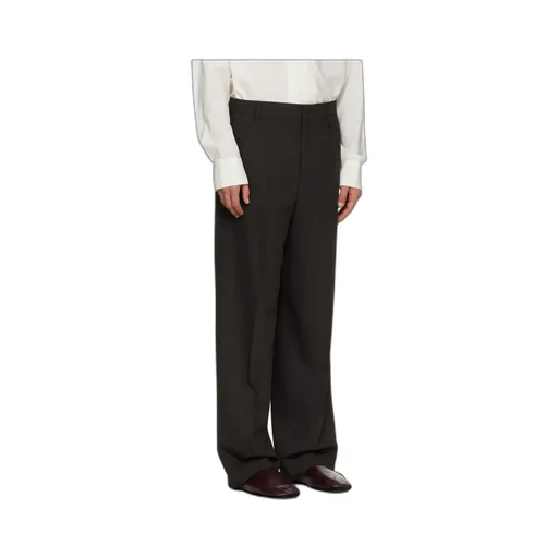Casual Pants With Belt Loops