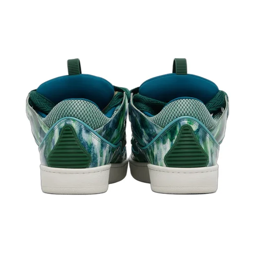 Sequined Leather Sneakers