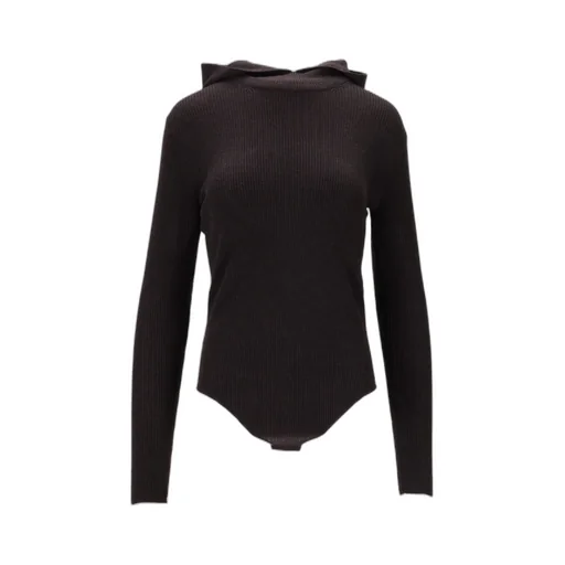 Hooded Ribbed Body