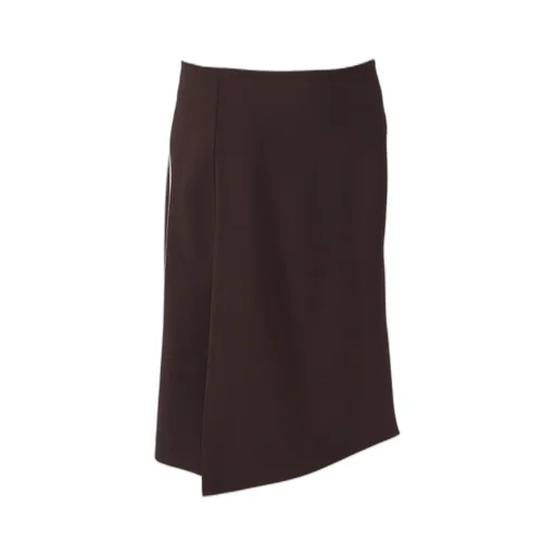Back-Slit Midi Skirt