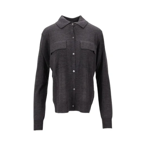 Pocket Collared Cardigan
