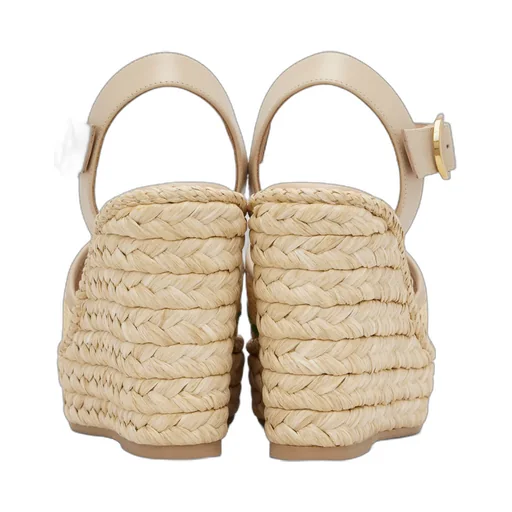 Valentino	Vlogo Signature Platform Wedge Sandals