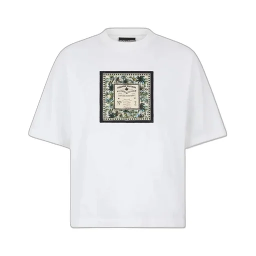 Dsquared2 Graphic Front Print T-Shirt