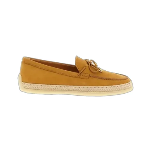 Tod's Bow Detailed Slip-On Flat Shoes