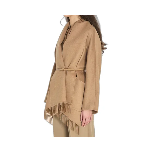 Camel Cardigan Coat - Camel