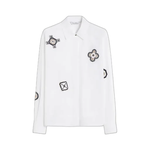 Embroidered Poplin Shirt