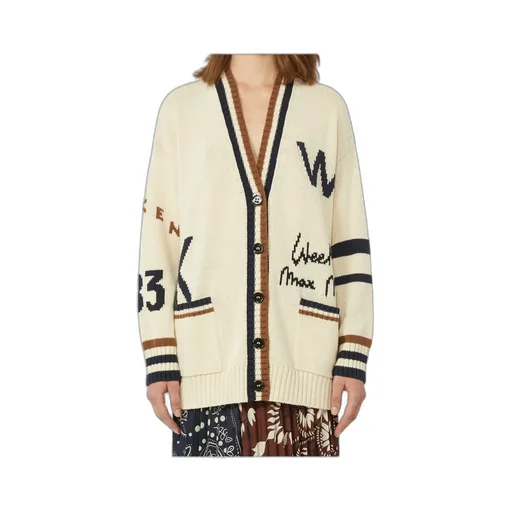 Oversized Cotton-Blend Cardigan