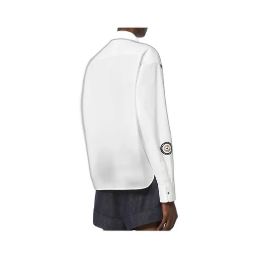 Embroidered Poplin Shirt