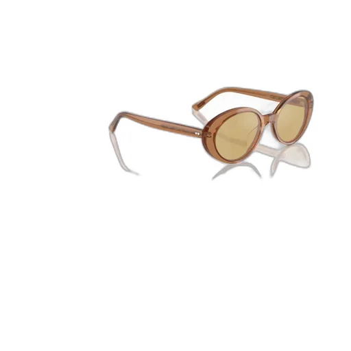 Oliver Peoples Lumar Oval Frame Sunglasses