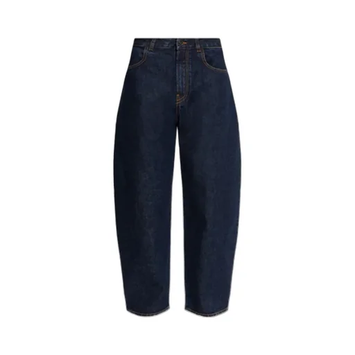Alaa Low Round Denim Pants