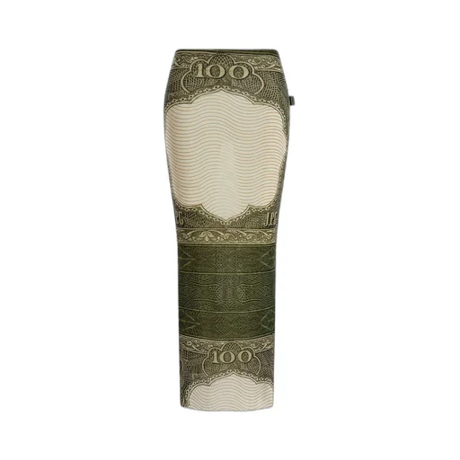 Re-Edition - The Green Cartouche Printed Maxi Skirt