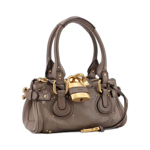 Small Paddington Letaher Tote Bag