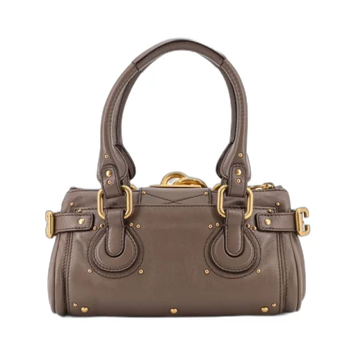 Small Paddington Letaher Tote Bag