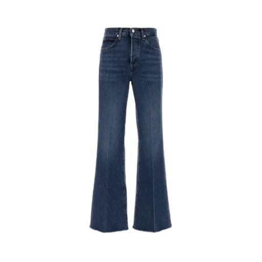 Frame High Rise Flared Jeans
