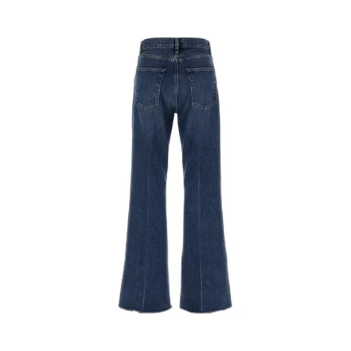 Frame High Rise Flared Jeans